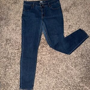 Old Navy Dark Blue Women's Super Skinny Jeans